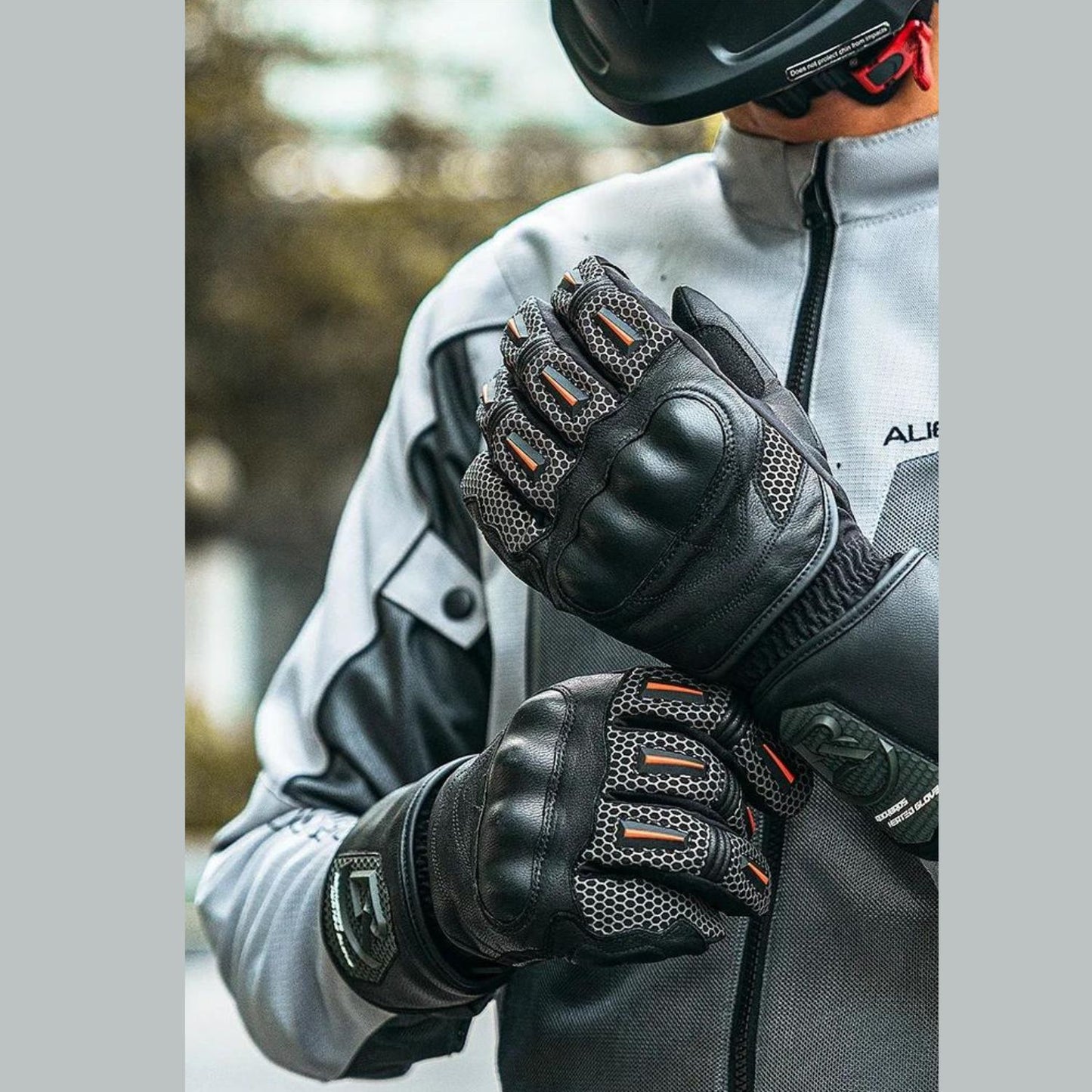 Guantes Moto Para el Frio Rockbros con Protección