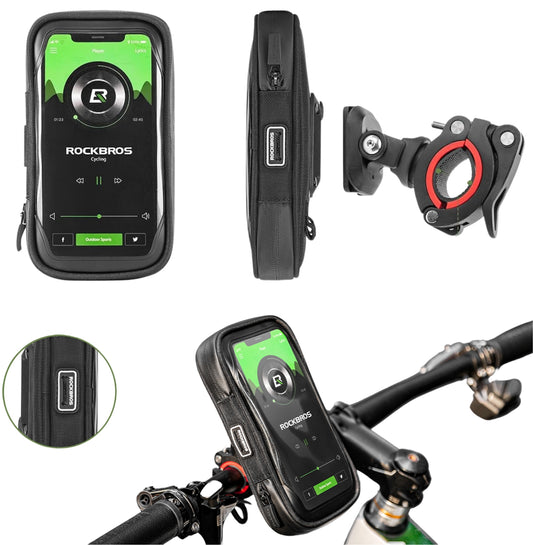 Porta Celular Movil Bicicleta Moto Impermeable Rockbros